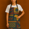 Tablier Africain "Mosaïque Ancestrale" - Tablier Imprimé Ethnique Premium – Image 3