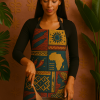 Tablier Africain "Mosaïque Ancestrale" - Tablier Imprimé Ethnique Premium – Image 2